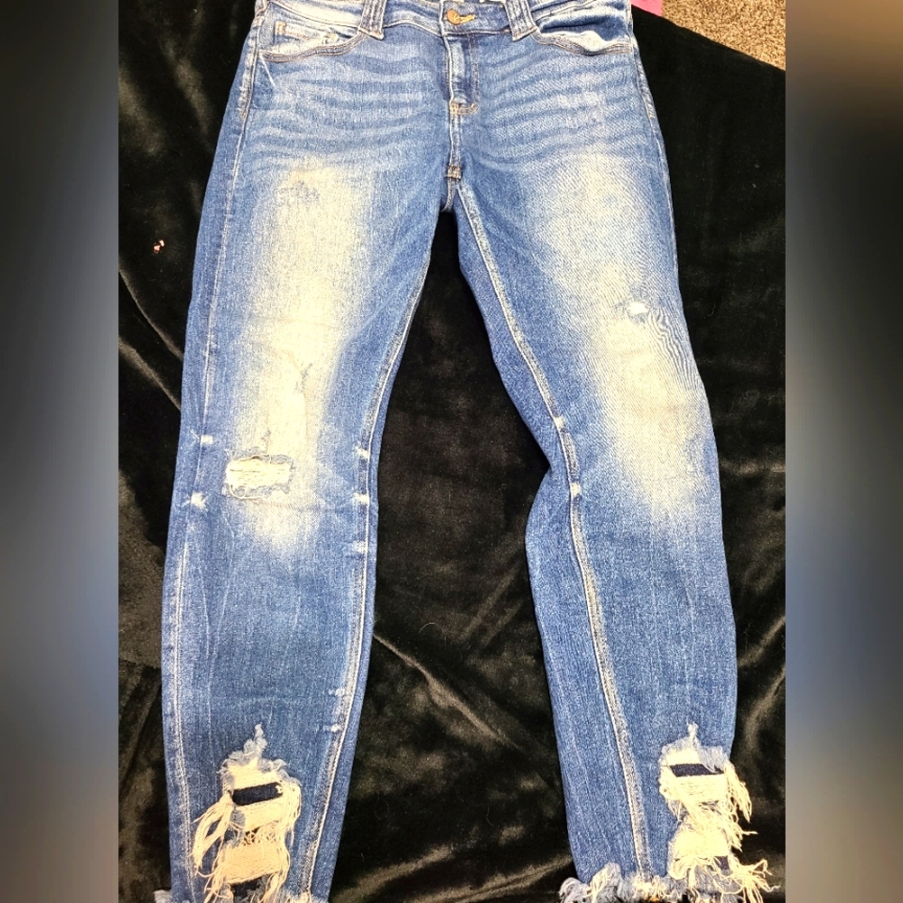 Kancan skinny jean distressed 29